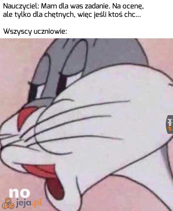 Nie, dziękujemy