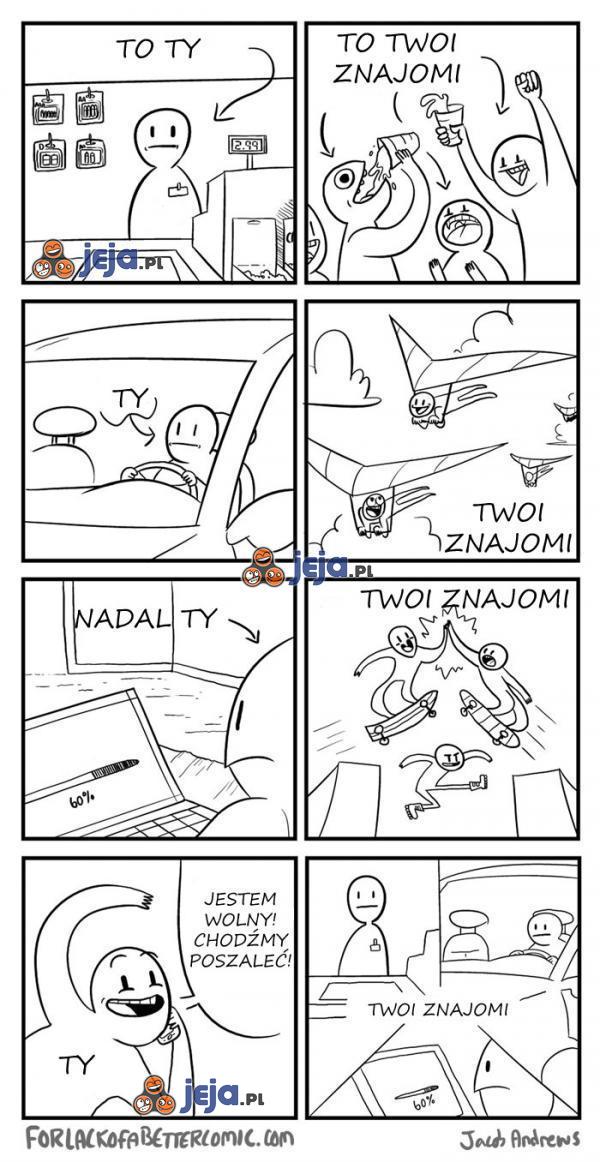 Umawianie się ze znajomymi