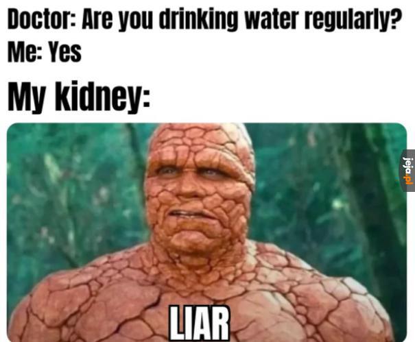 Pijcie wody, dzieciaczki
