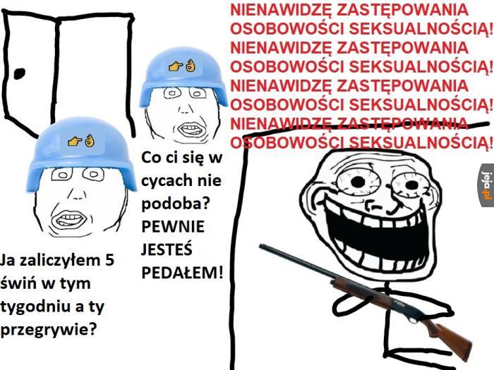 NIENAWIDZĘ ZASTĘPOWANIA OSOBOWOŚCI SEKSUALNOŚCIĄ!