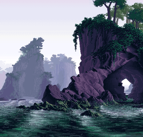 16-bitowy krajobraz