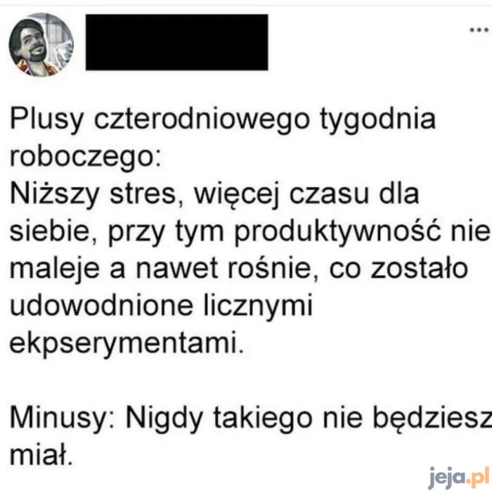 Idealny tydzień pracy