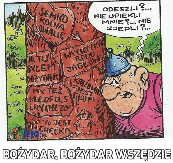 Bożydar, Bożydar wszędzie