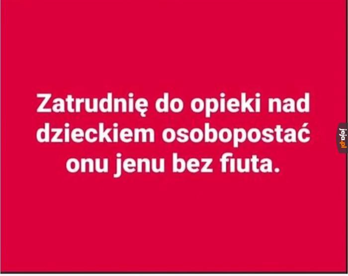 Dzisiejsze ogłoszenia be like