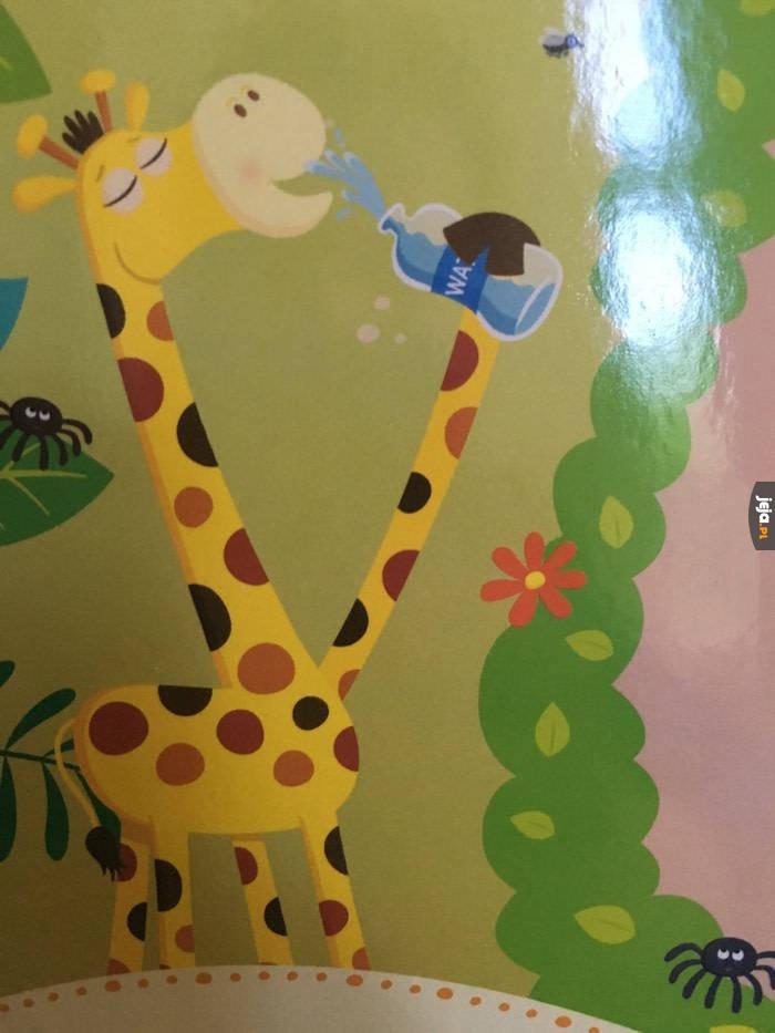 Żyrafo, co ty wyprawiasz?