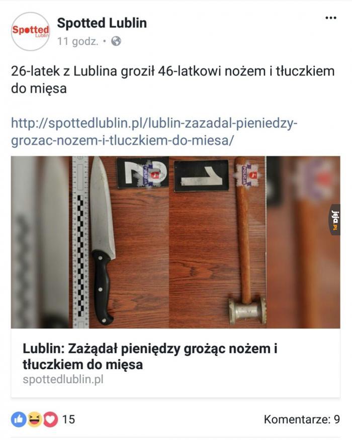 Groźny kotleciarz na wolności!