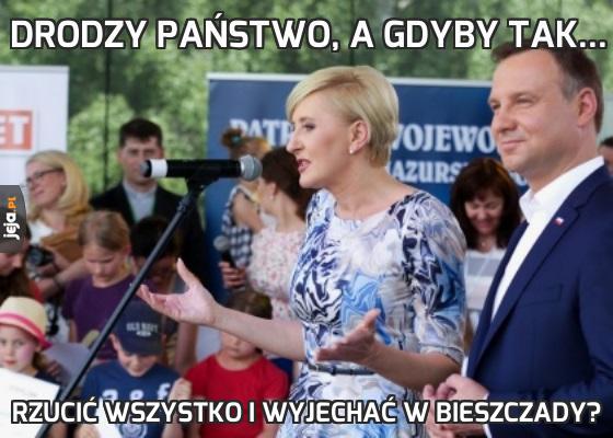 Drodzy państwo, a gdyby tak...