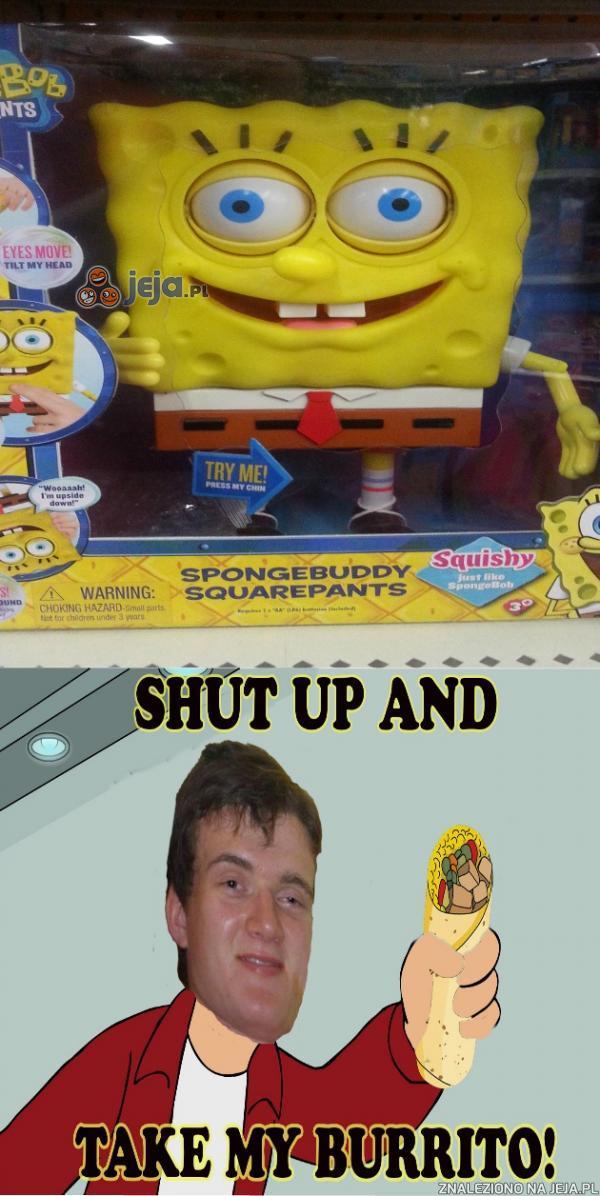 Zjarany Spongebob