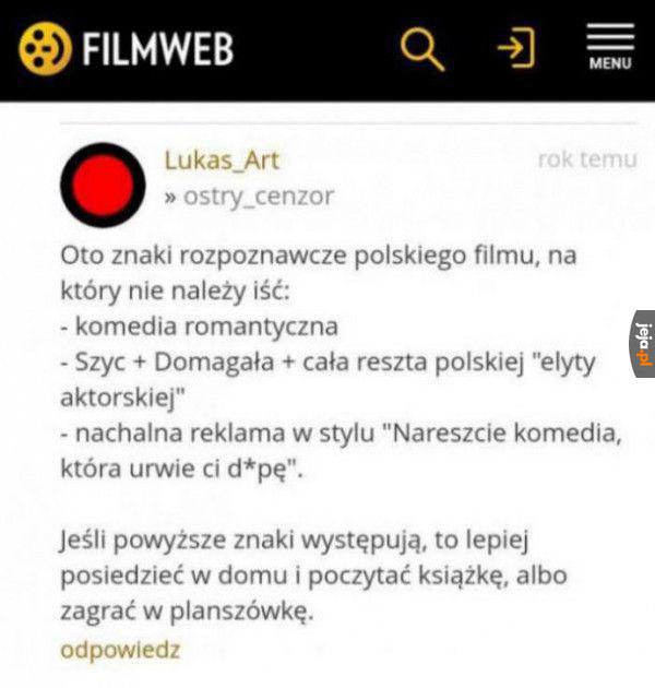Znaki rozpoznawcze polskiego filmu