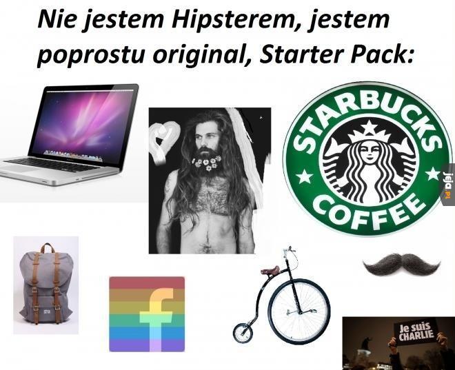 Starter pack: Hipster