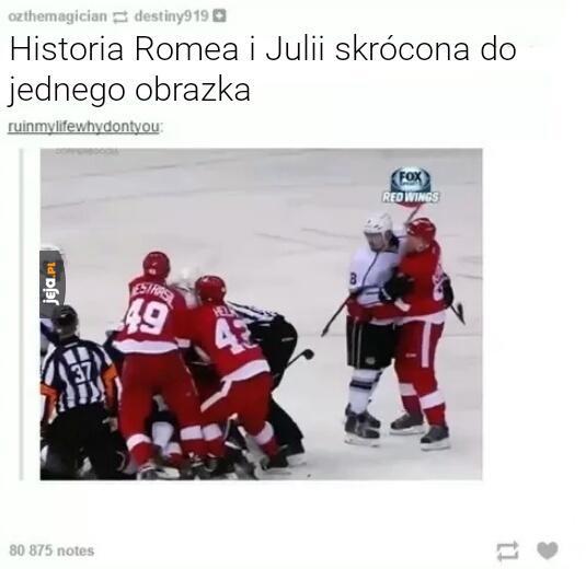 Romeo i Julia na lodzie