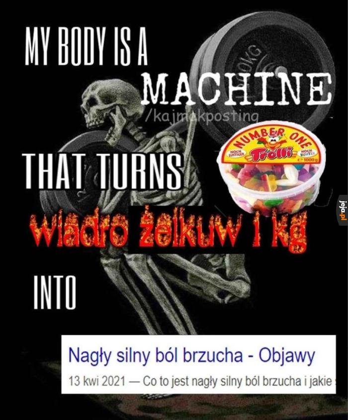 Jestem gotów na to poświęcenie