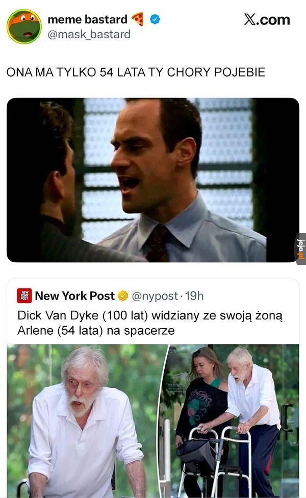 Kiedy ona się rodziła, on był już dojrzałym bykiem