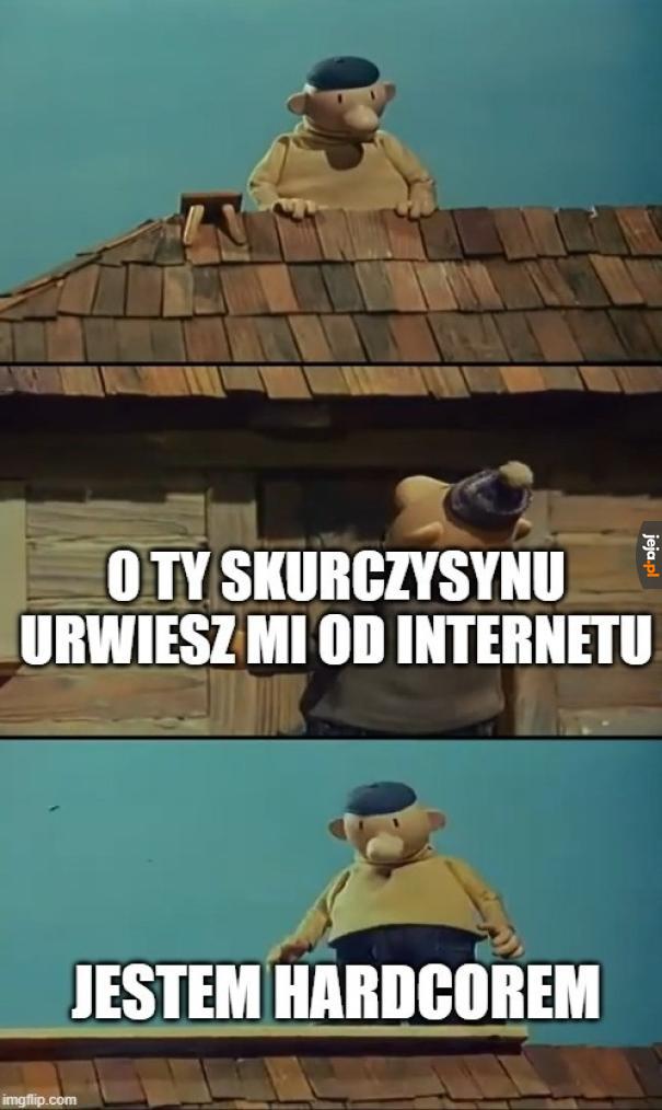Sąsiad zostaje hardkorem i odgrzewa kotlet-video
