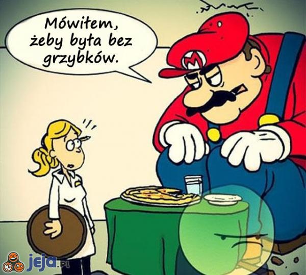 Mario na pizzy