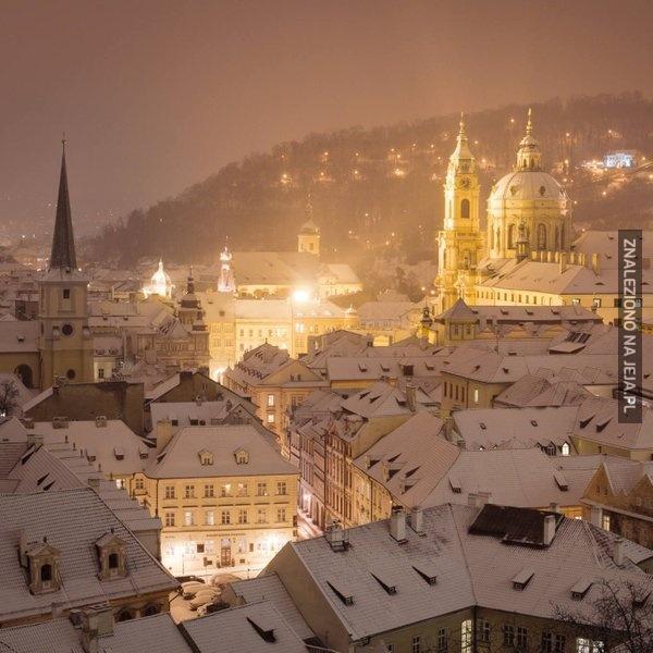 Zima w Pradze