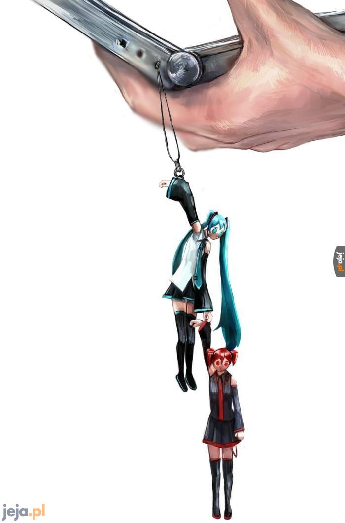Miku musi mieć potężny uścisk