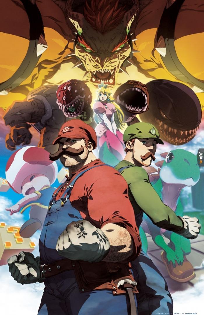 Gdyby zrobili anime o Mario