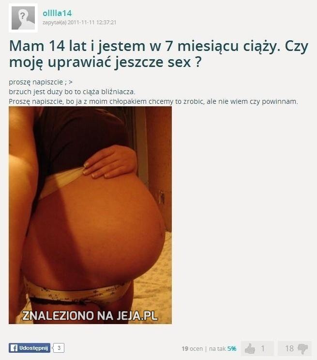 Dzisiejsze problemy 14-latek