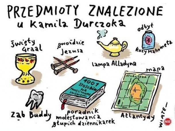 Przedmioty znalezione u Kamila D.