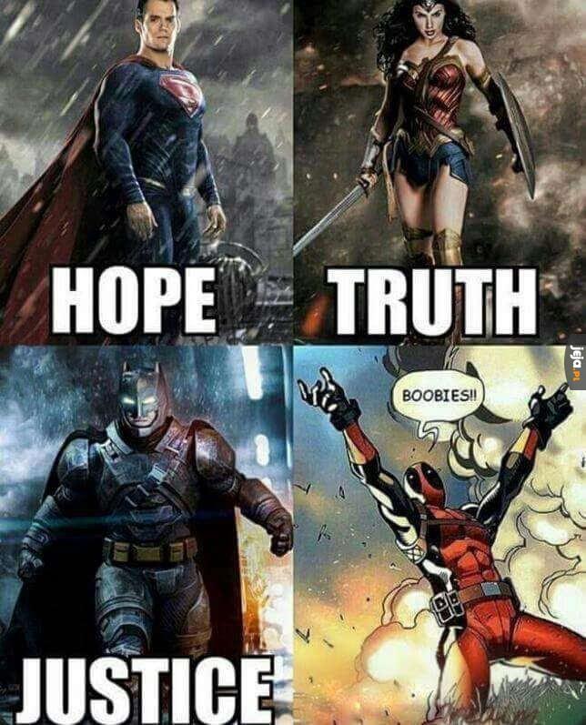 Są superbohaterowie i jest... Deadpool