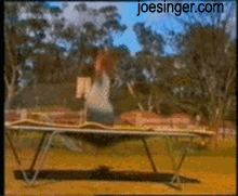 Nawet trampolina nie lubi rudych