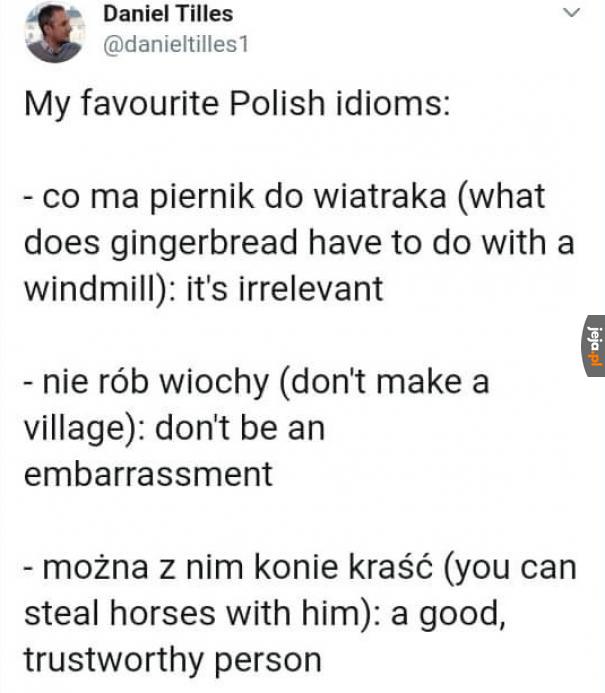 Polskie powiedzonka