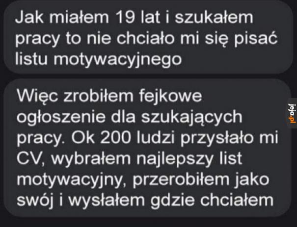 W sumie niezły pomysł