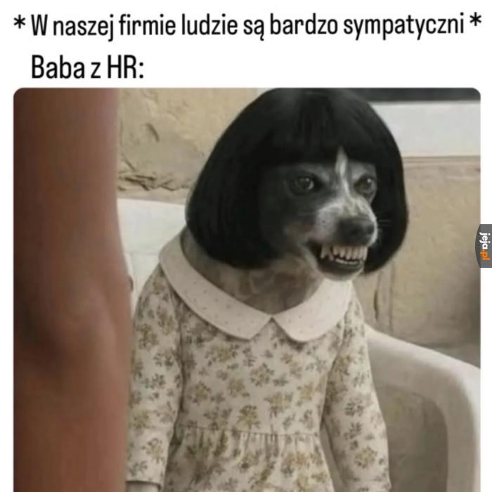 Bardzo sympatyczna pani (wcale nie)