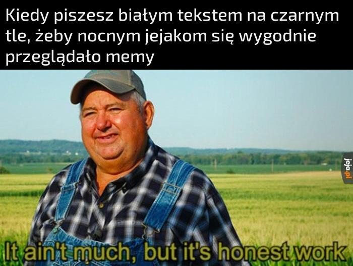 Nie ma za co