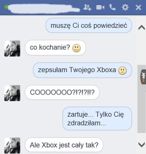 Zepsuty Xbox