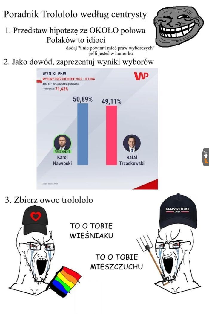 Połowa Polaków to nie powinna mieć praw wyborczych, w komentarzach ustalcie która