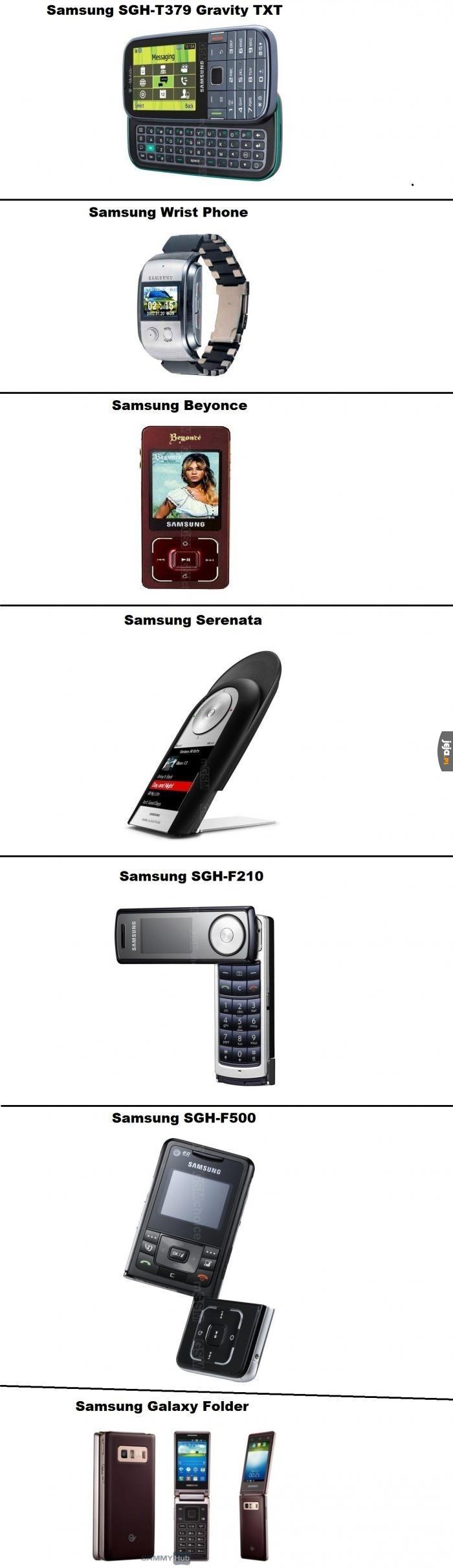 Nietypowe Samsungi