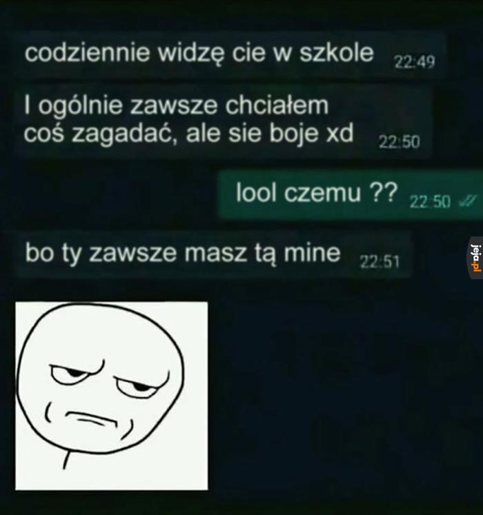 Też bym się bał
