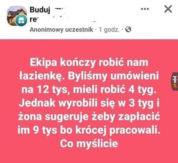 No tak chyba będzie uczciwie