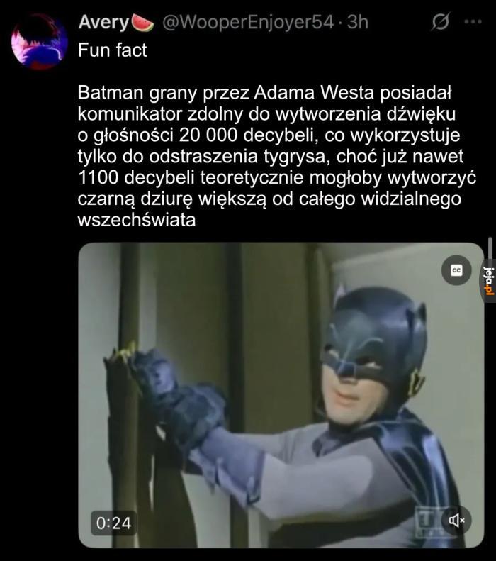 I jeszcze oskarża Supermana o bycie zagrożeniem