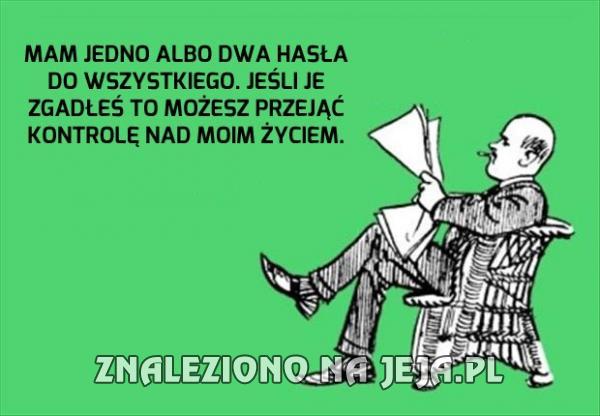 Moje życie łatwo rozszyfrować