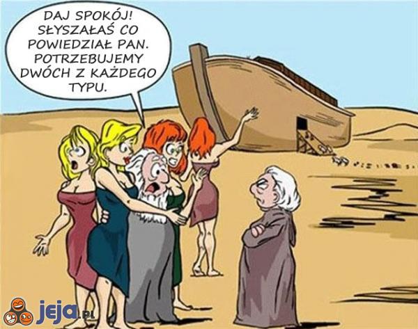 Niezadowolona żona Noego