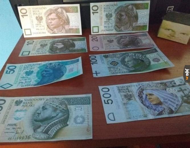 Projekt nowych banknotów w Polsce