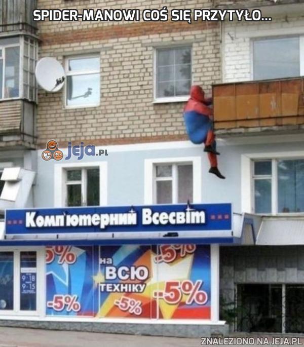 Spider-Manowi coś się przytyło...