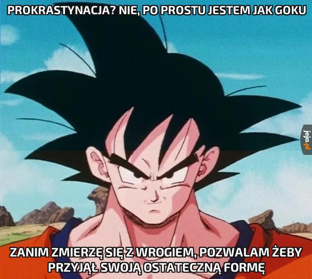 Trzeba brać przykład z najlepszych, mieć honor i ambicje