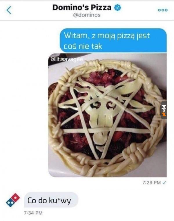 Dziwna pizza