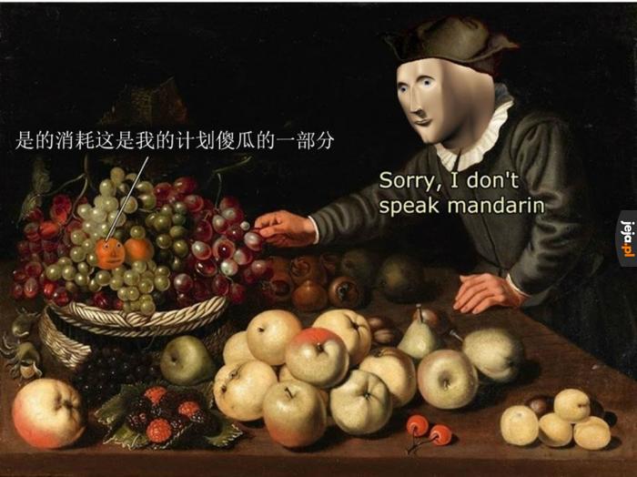 Nie mówię po mandaryńsku