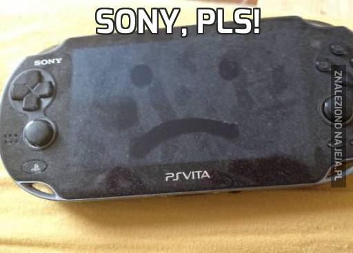 Sony, pls!