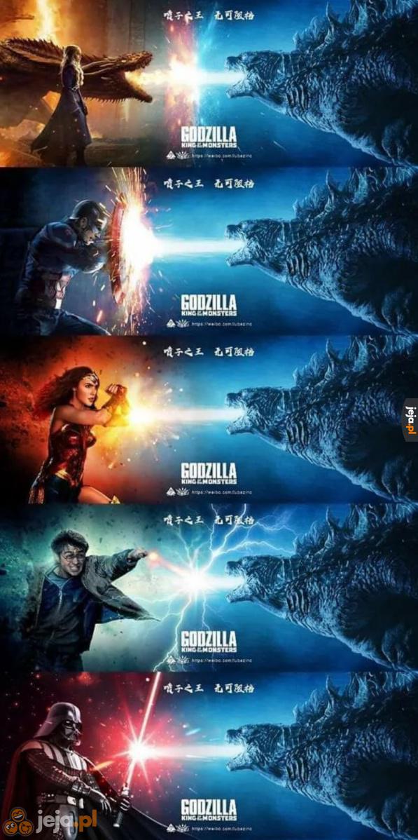 Nowa Godzilla wygląda super