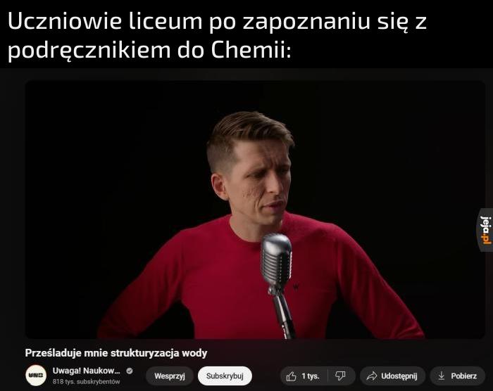 Okazuje się, że w chemii jest sporo fizyki
