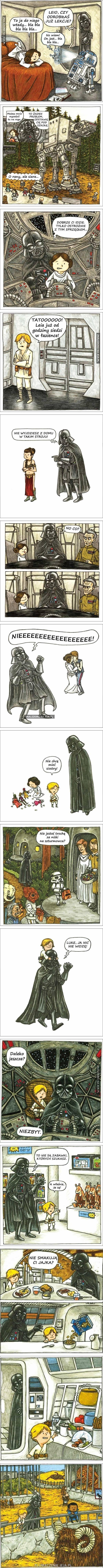 Gdyby Lord Vader był przykładnym ojcem