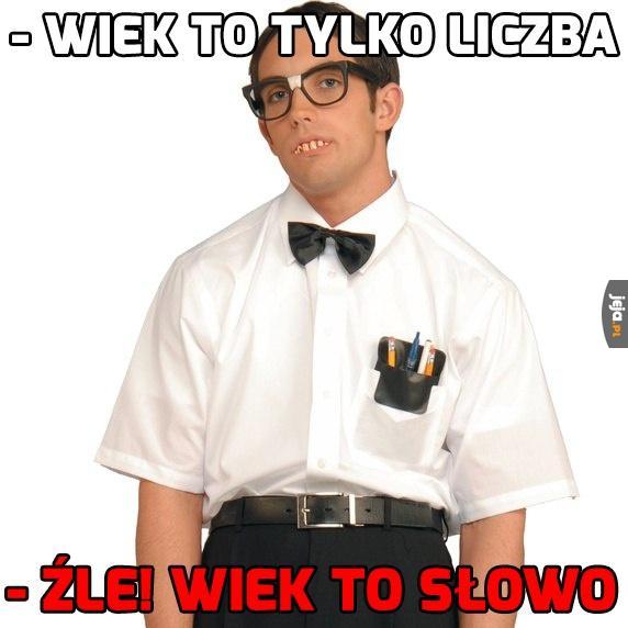 Słowo, liczba czy rzeczownik?