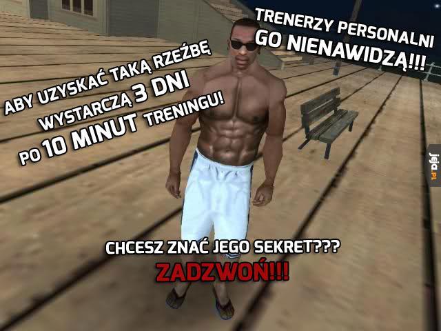 Treningi w GTA