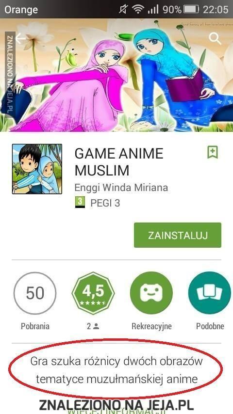 Muzułmańskie anime?